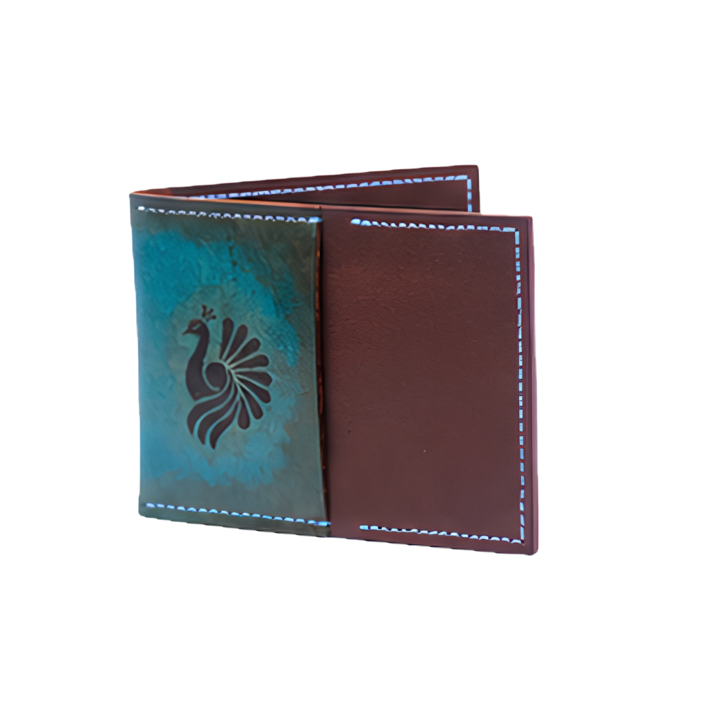 Royal Peacock Card Holder