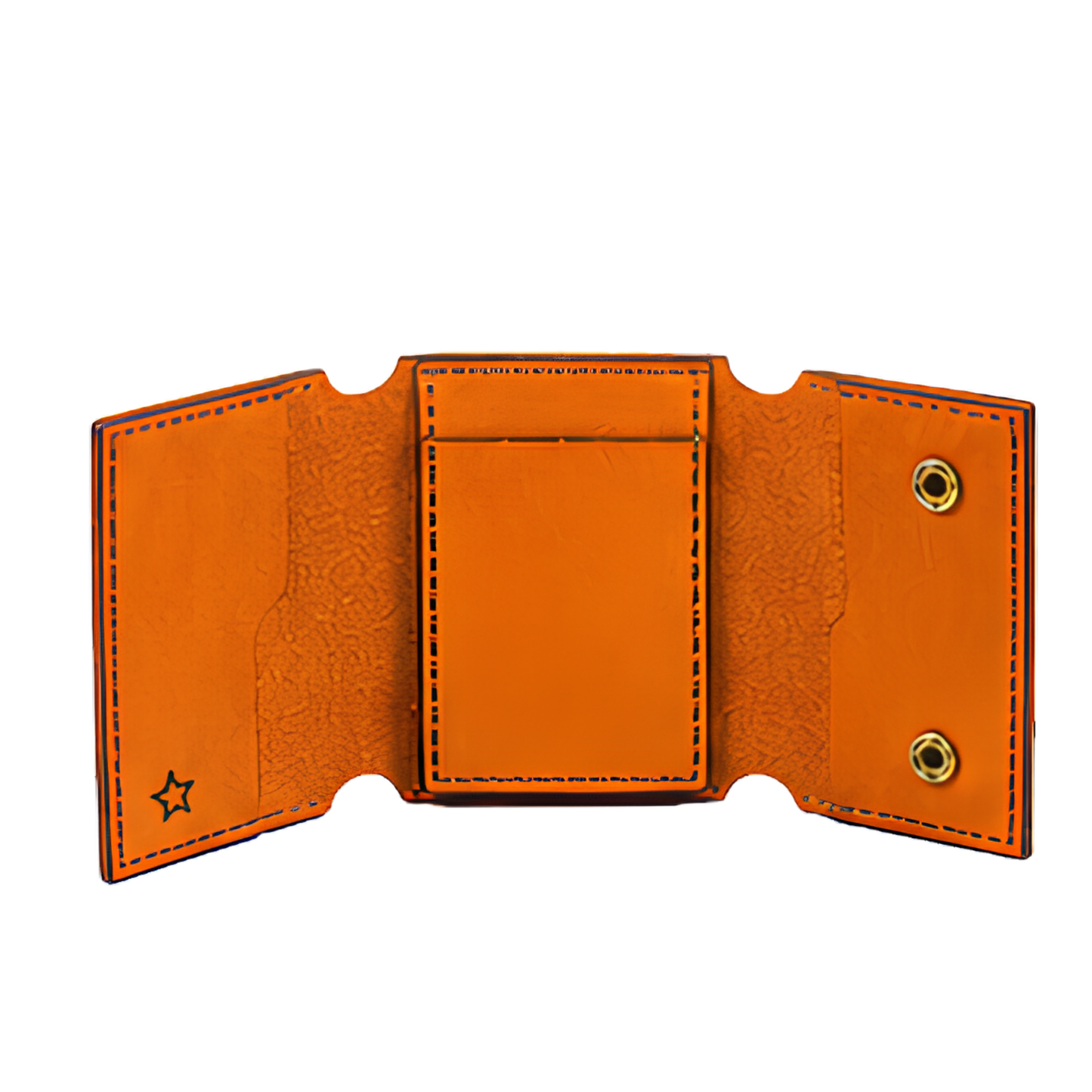 Celestial Mandala Leather Wallet