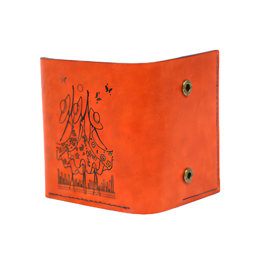 Whirling Heritage Leather Wallet