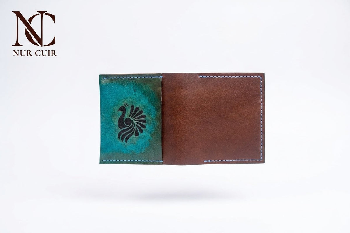 Royal Peacock Card Holder