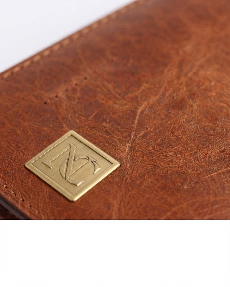 Aurora Leather Clutch