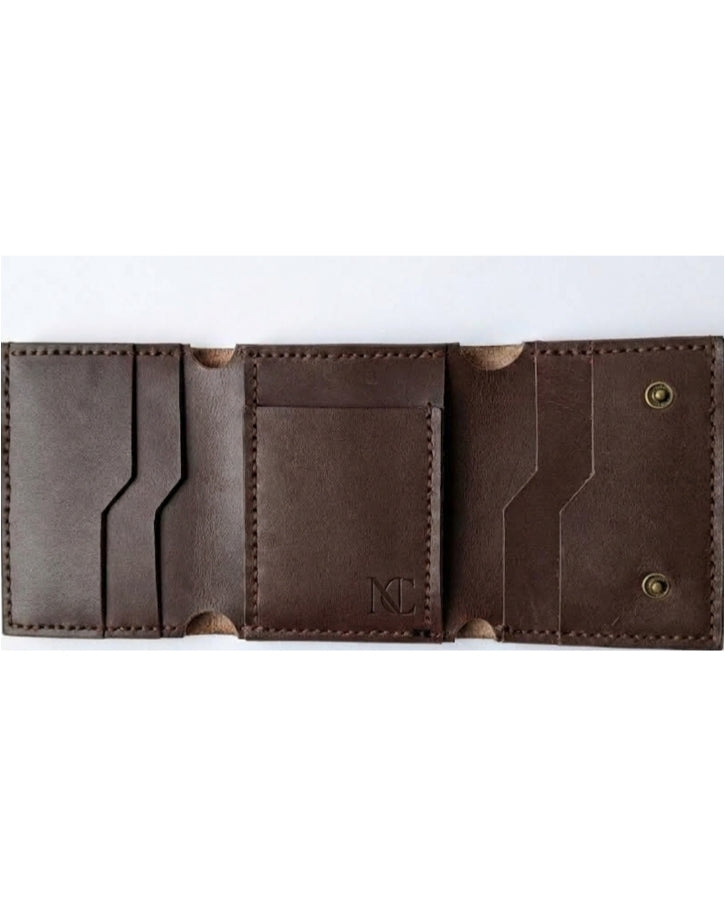 Celestial Mandala Leather Wallet