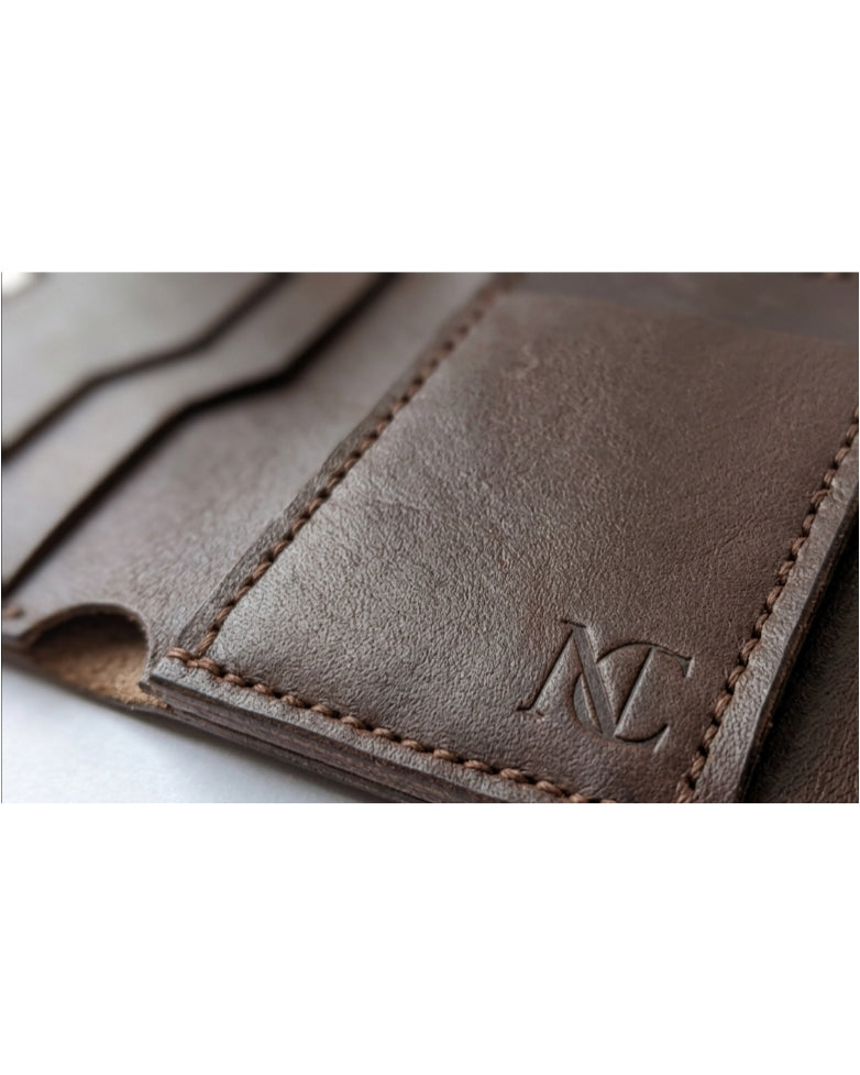 Celestial Mandala Leather Wallet