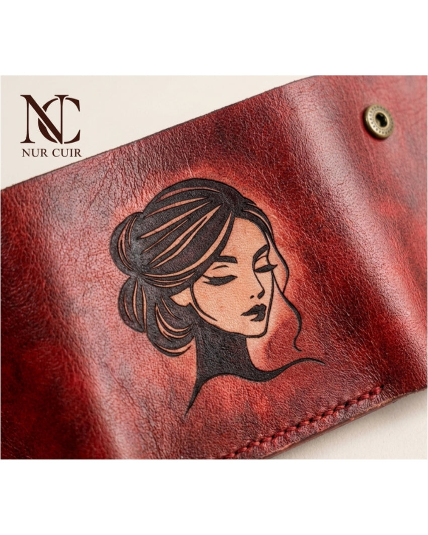 Crimson Grace Leather Wallet
