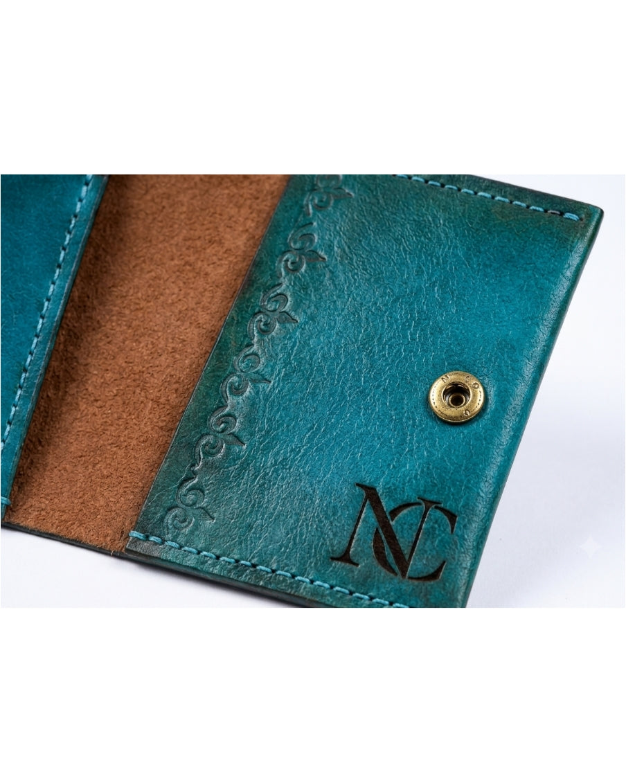 Royal Peacock Card Holder