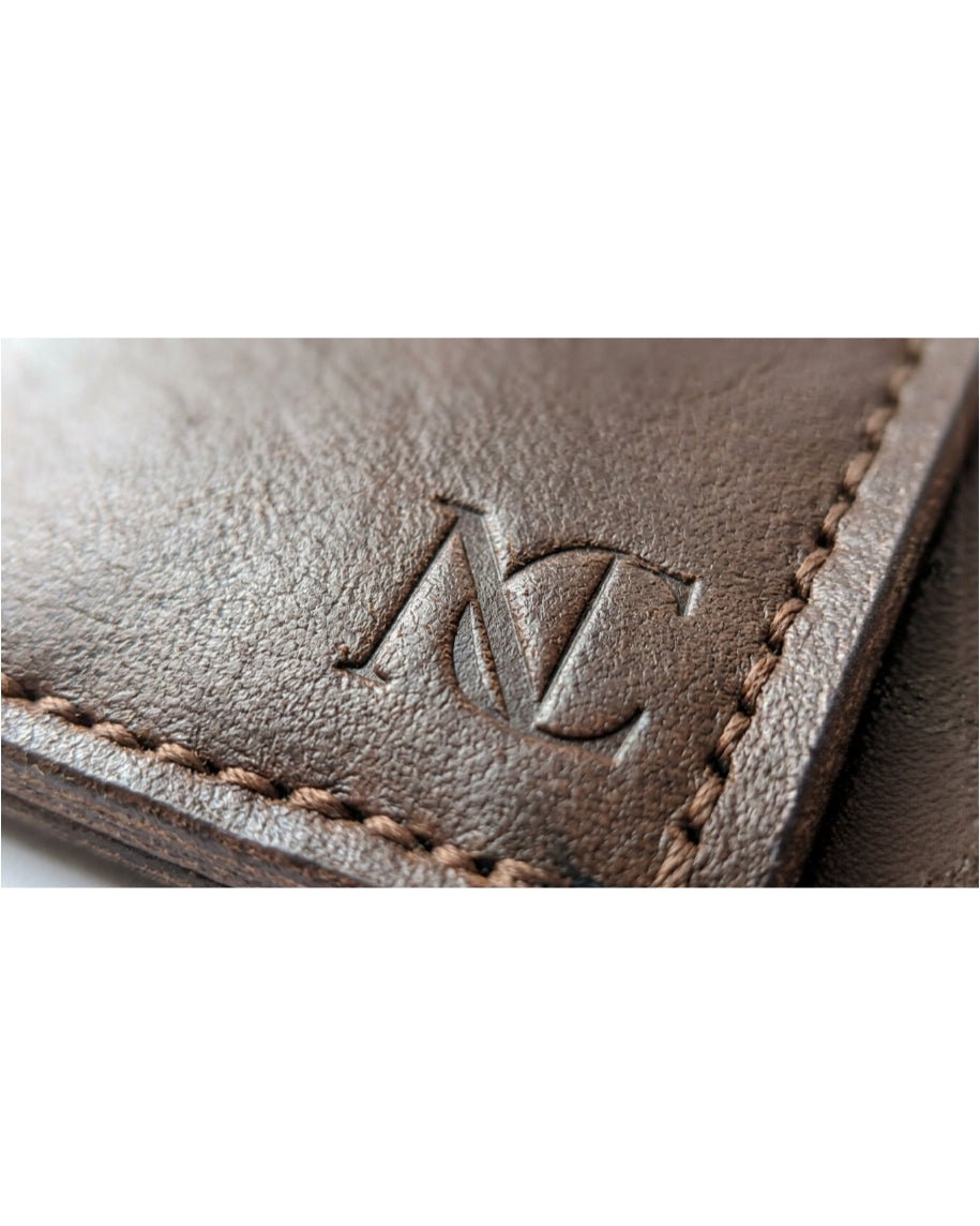 Celestial Mandala Leather Wallet