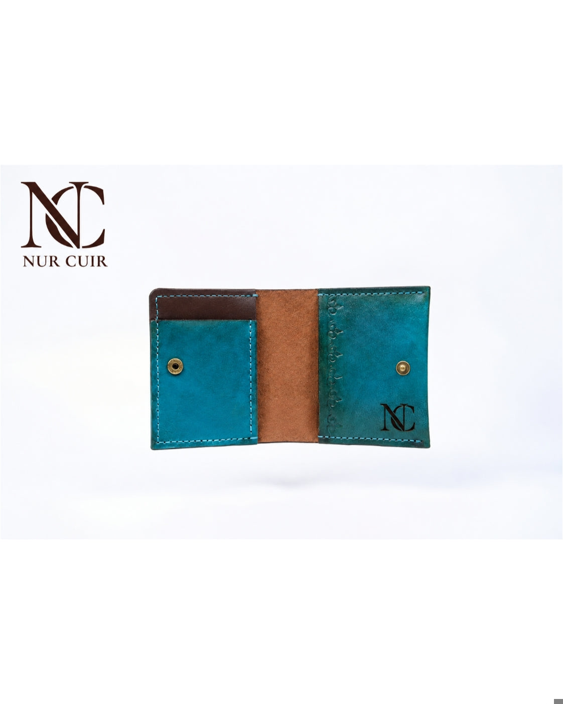 Royal Peacock Card Holder